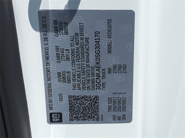 2025 Chevrolet Silverado 1500 WT for sale at PATRIOT CHEVROLET OF LIMERICK