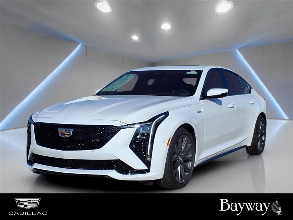 2026 Cadillac CT5 V-Series White at Bayway Cadillac of The Woodlands