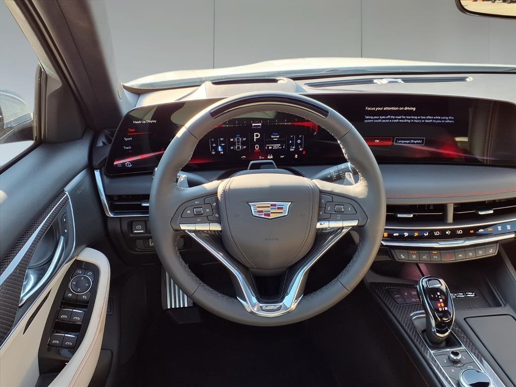 2026 Cadillac CT5 V-Series White at Bayway Cadillac of The Woodlands