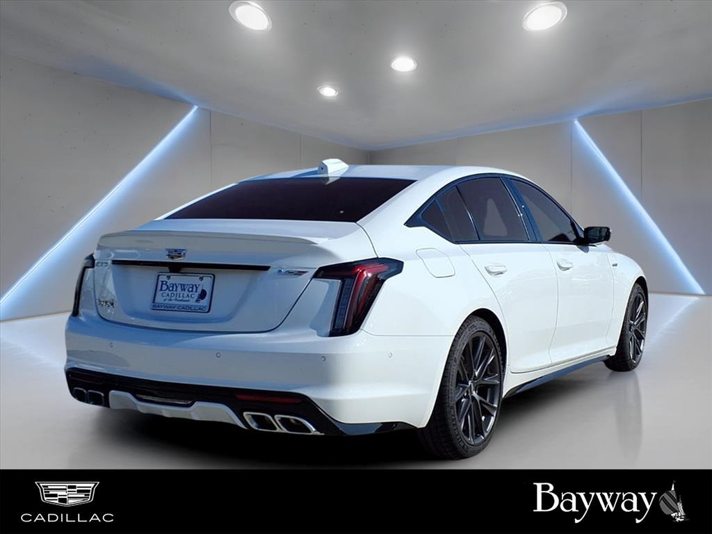 2026 Cadillac CT5 V-Series White at Bayway Cadillac of The Woodlands