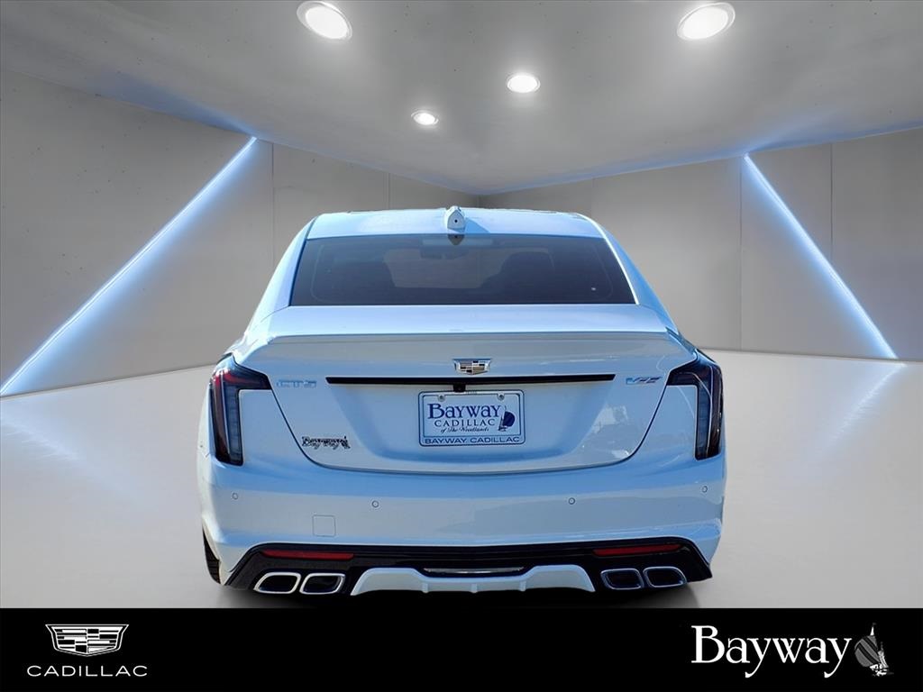 2026 Cadillac CT5 V-Series White at Bayway Cadillac of The Woodlands