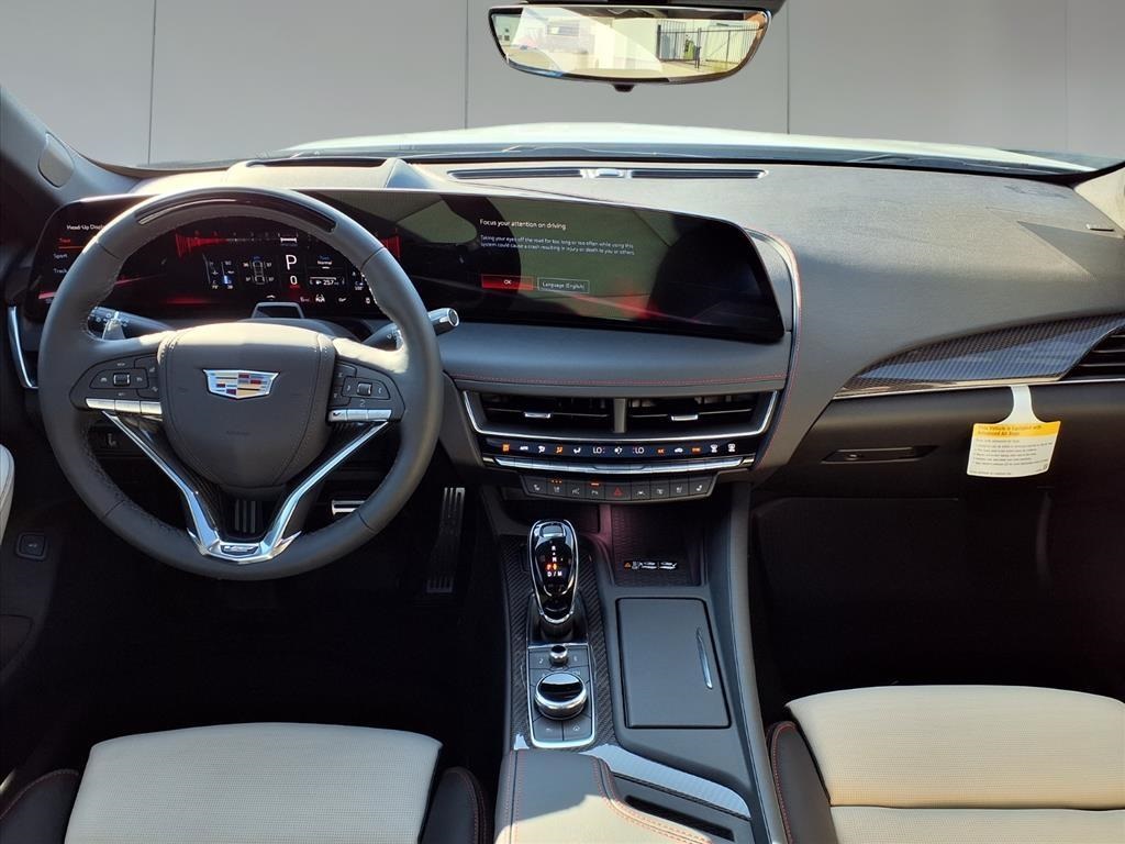 2026 Cadillac CT5 V-Series White at Bayway Cadillac of The Woodlands