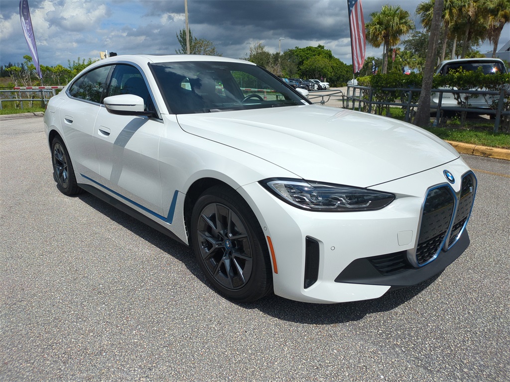 Used 2024 BMW i4 40 with VIN WBY83FB06RFS78081 for sale in Tamarac, FL
