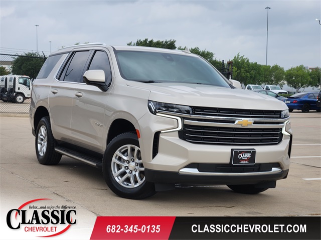 Brown (Empire Beige Metallic) 2021 Chevrolet Tahoe LT RWD SUV / Crossover 4X2