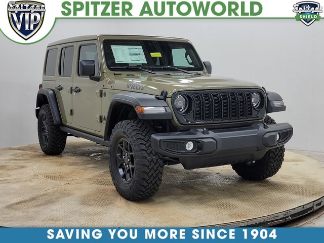 41 2026 Jeep Wrangler Willys 4-Door 4WD SUV / Crossover Four-Wheel Drive 8-Speed Automatic
