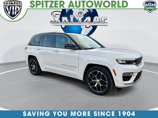 Bright White Clearcoat 2023 Jeep Grand Cherokee SUV / Crossover Four-Wheel Drive 8-Speed Automatic