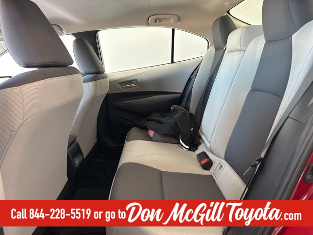 2023 Toyota Corolla LE Red at Durrett Motor Company