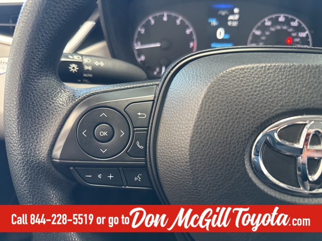 2023 Toyota Corolla LE Red at Durrett Motor Company