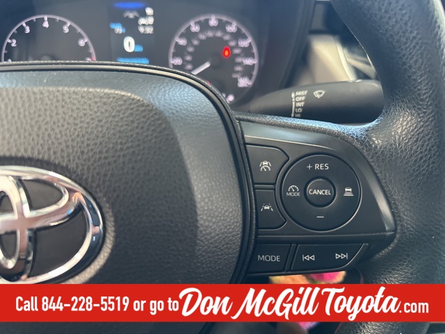 2023 Toyota Corolla LE Red at Durrett Motor Company