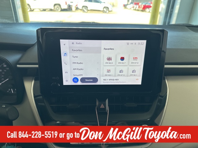 2023 Toyota Corolla LE Red at Durrett Motor Company