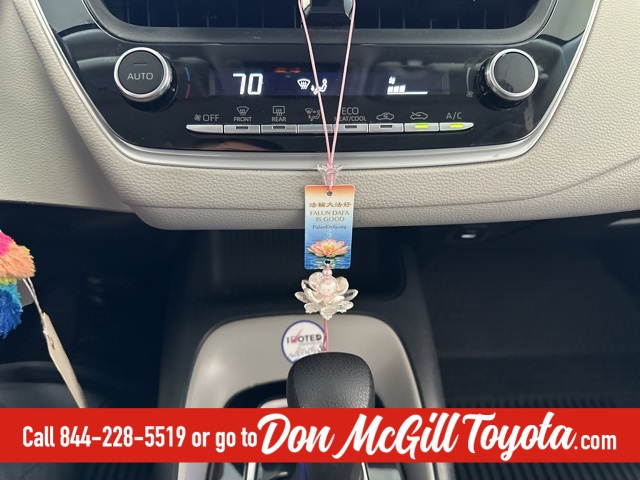 2023 Toyota Corolla LE Red at Durrett Motor Company