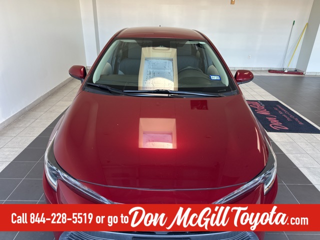 2023 Toyota Corolla LE Red at Durrett Motor Company