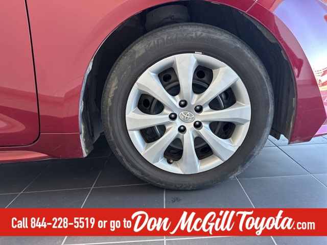 2023 Toyota Corolla LE Red at Durrett Motor Company