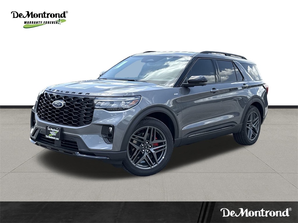 2025 Ford Explorer ST-Line Gray at Wharton Ford
