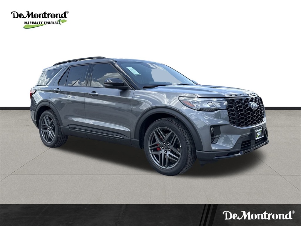 2025 Ford Explorer ST-Line Gray at Wharton Ford