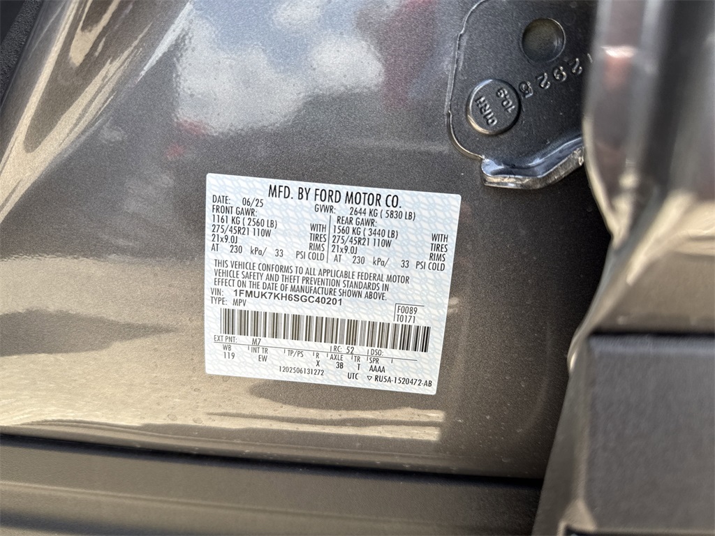 2025 Ford Explorer ST-Line Gray at Wharton Ford