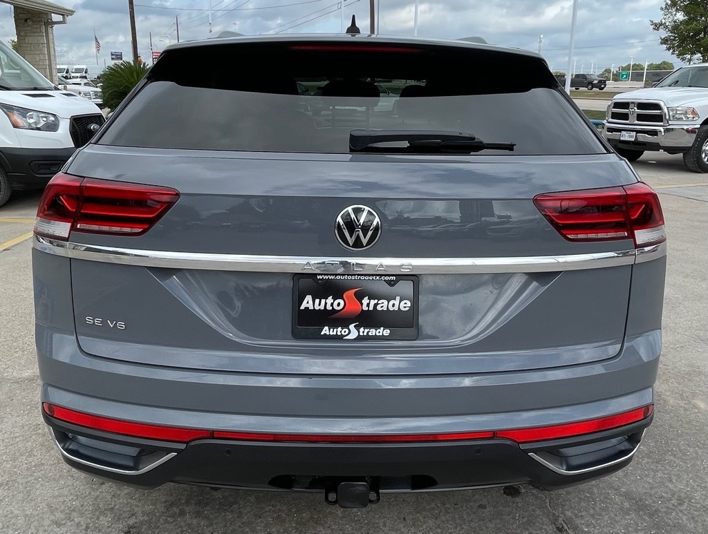 2022 Volkswagen Atlas Cross Sport 3.6L V6 SE w/Technology Gray at DeMontrond Auto Country
