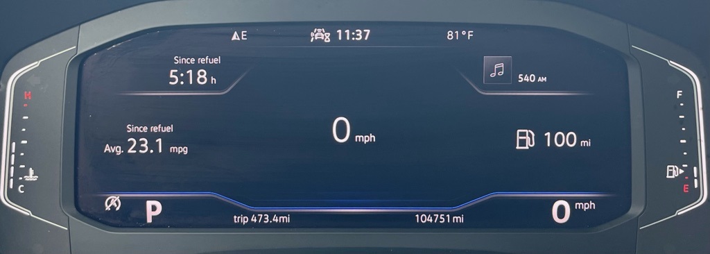 2022 Volkswagen Atlas Cross Sport 3.6L V6 SE w/Technology Gray at DeMontrond Auto Country