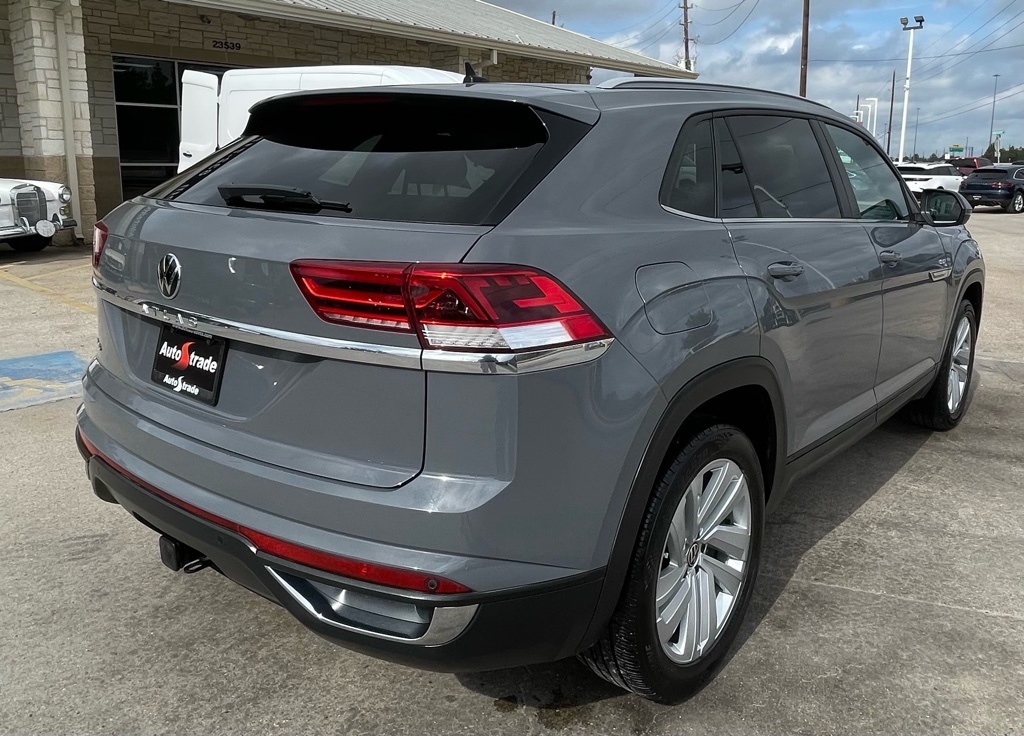 2022 Volkswagen Atlas Cross Sport 3.6L V6 SE w/Technology Gray at DeMontrond Auto Country