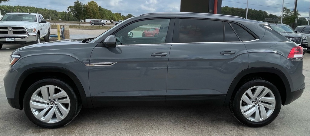 2022 Volkswagen Atlas Cross Sport 3.6L V6 SE w/Technology Gray at DeMontrond Auto Country