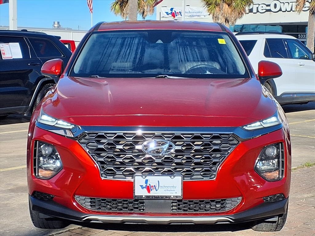 2019 Hyundai Santa Fe SE Orange at Baytown Hyundai