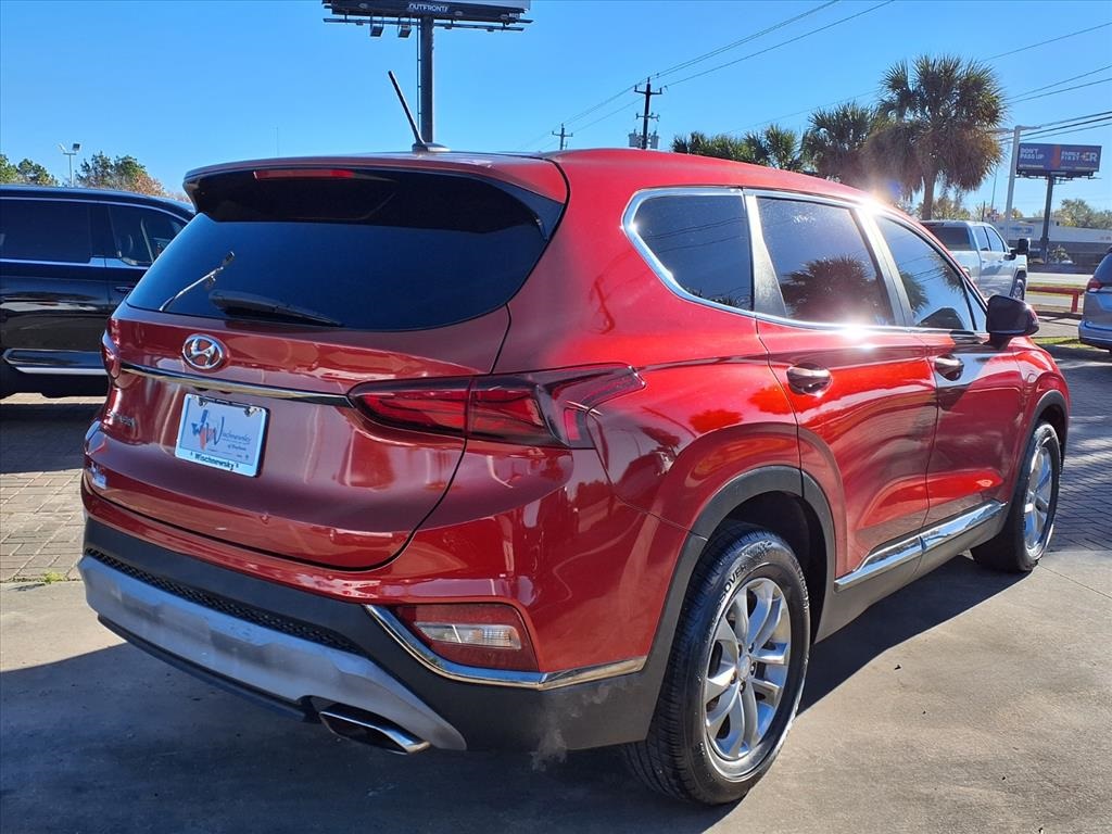 2019 Hyundai Santa Fe SE Orange at Baytown Hyundai
