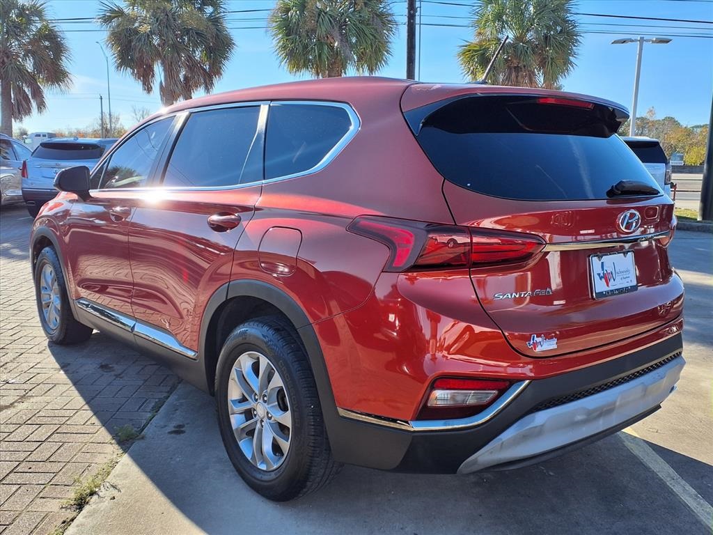 2019 Hyundai Santa Fe SE Orange at Baytown Hyundai