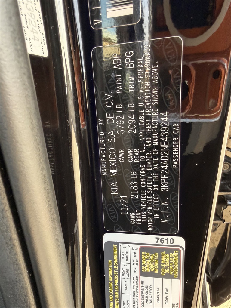 2022 Kia Forte LXS Black at AutoSavvy Houston Southwest