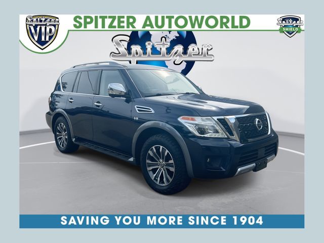 Hermosa Blue 2018 Nissan Armada SUV / Crossover 4X2 7-Speed Automatic