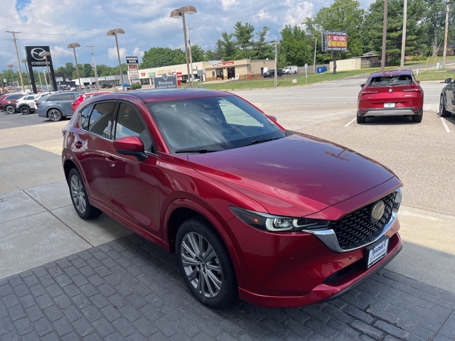 Red 2022 MAZDA CX-5 for sale in South Bend, IN Photo 3