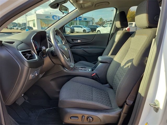 2022 Chevrolet Equinox LT White at Wharton Chevrolet GMC