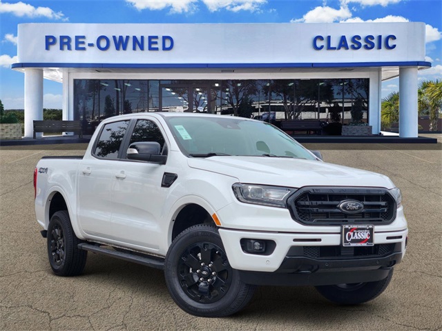 2021 Ford Ranger Lariat White at Victoria Chrysler Dodge Jeep Ram