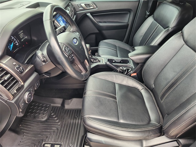 2021 Ford Ranger Lariat White at Victoria Chrysler Dodge Jeep Ram