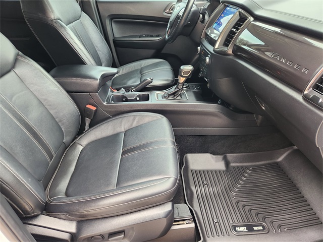 2021 Ford Ranger Lariat White at Victoria Chrysler Dodge Jeep Ram