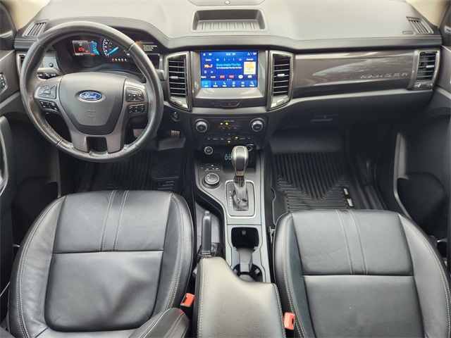 2021 Ford Ranger Lariat White at Victoria Chrysler Dodge Jeep Ram