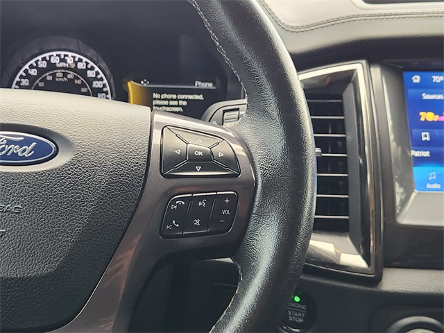 2021 Ford Ranger Lariat White at Victoria Chrysler Dodge Jeep Ram