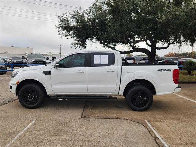 2021 Ford Ranger Lariat White at Victoria Chrysler Dodge Jeep Ram