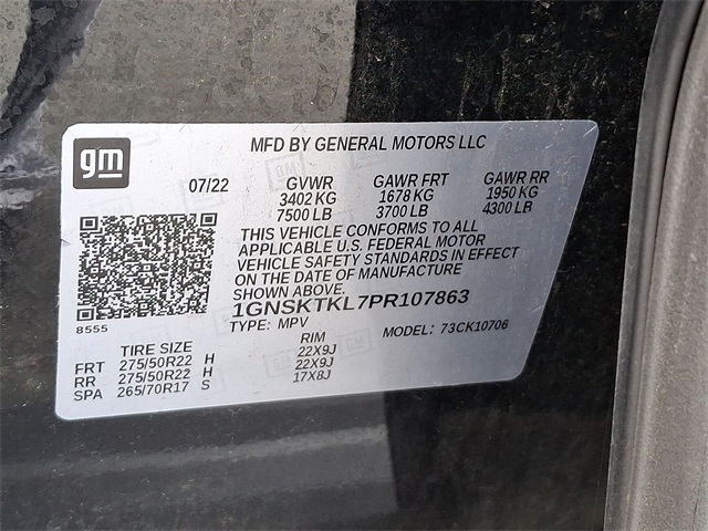 2023 Chevrolet Tahoe High Country for sale at PATRIOT BUICK GMC OF BOYERTOWN