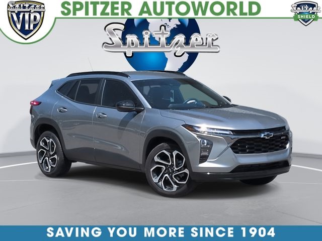 Sterling Gray Metallic 2025 Chevrolet Trax RS with 2RS FWD SUV / Crossover Front-Wheel Drive 6-Speed Automatic