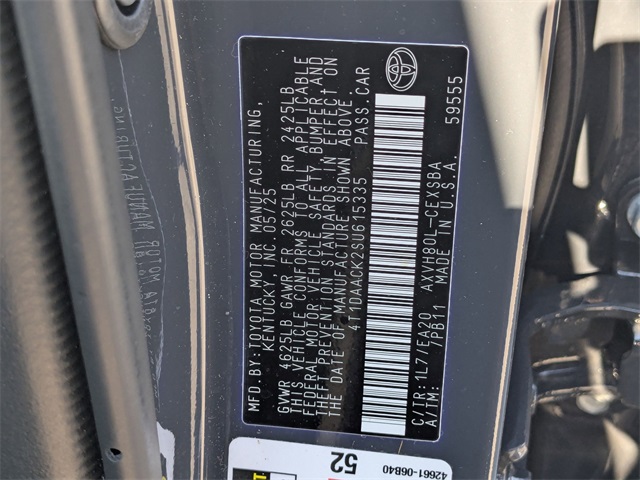 2025 Toyota Camry SE  at Davis Toyota of Orangeburg