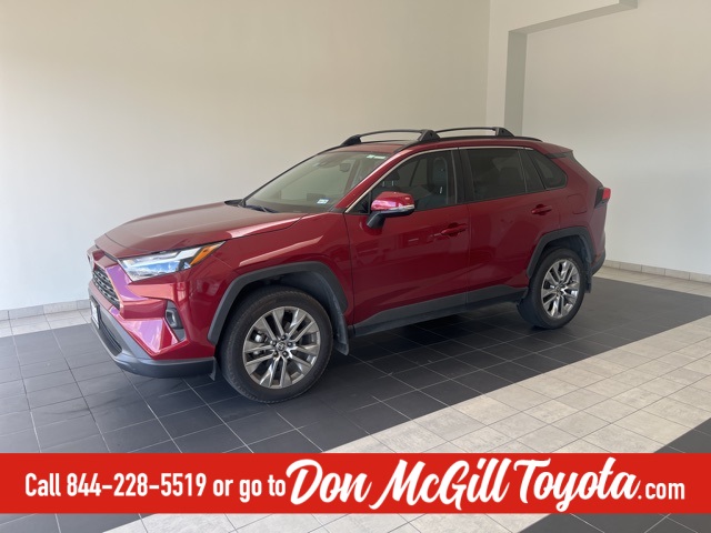 2023 Toyota RAV4 XLE Premium Red at Don McGill Toyota