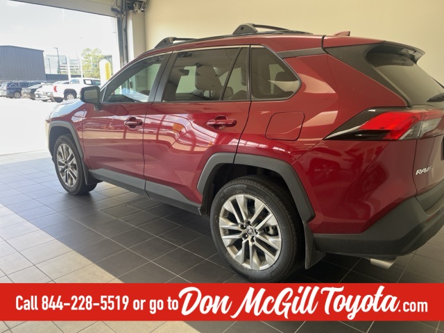2023 Toyota RAV4 XLE Premium Red at Don McGill Toyota