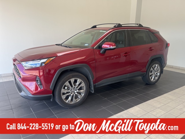 2023 Toyota RAV4 XLE Premium Red at Don McGill Toyota
