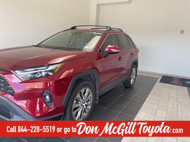 2023 Toyota RAV4 XLE Premium Red at Don McGill Toyota