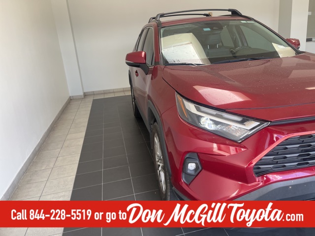 2023 Toyota RAV4 XLE Premium Red at Don McGill Toyota