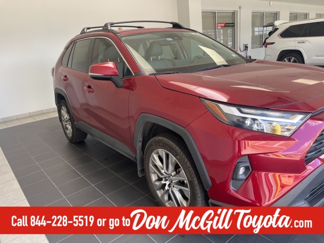 2023 Toyota RAV4 XLE Premium Red at Don McGill Toyota