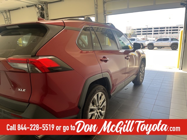 2023 Toyota RAV4 XLE Premium Red at Don McGill Toyota