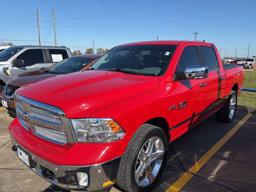 2017 Ram 1500 Lone Star Silver Red at Mac Haik CDJR North Houston