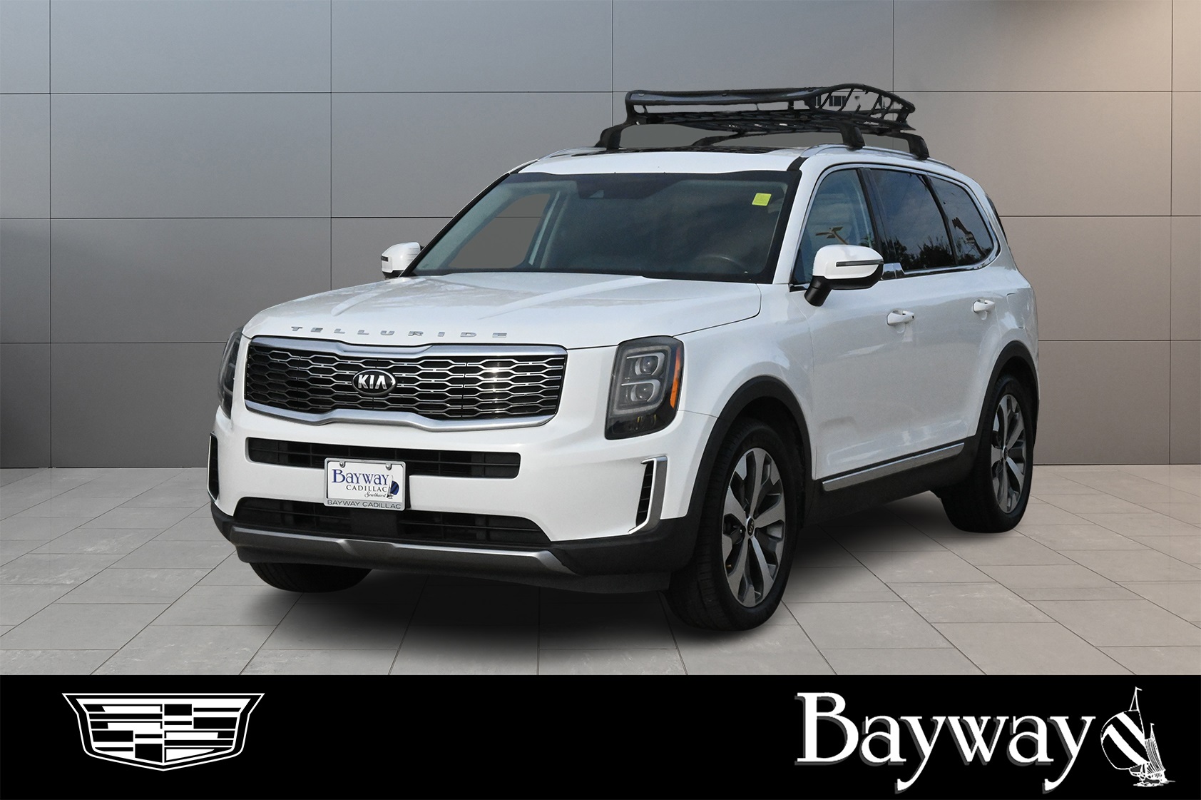 2021 Kia Telluride EX White at Shottenkirk Kia Fort Bend