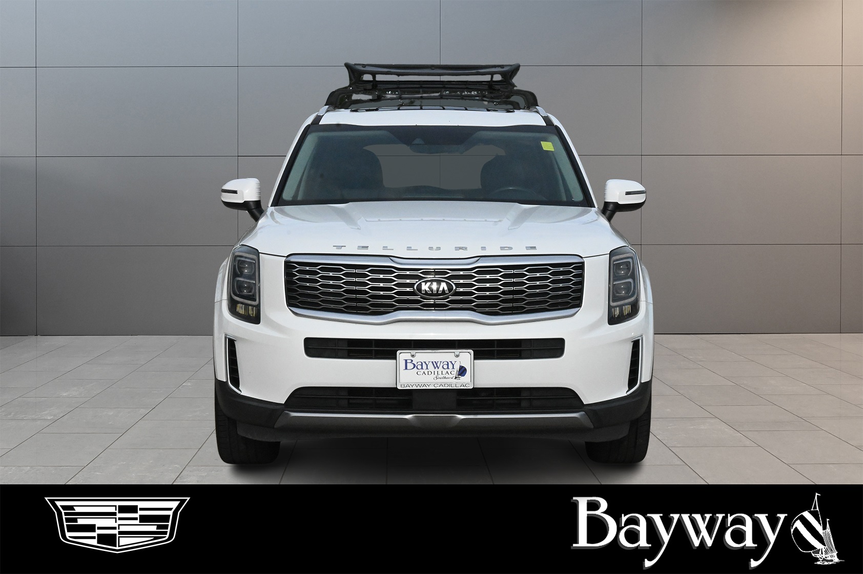 2021 Kia Telluride EX White at Shottenkirk Kia Fort Bend